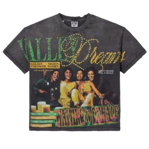 Vale Xhale Bling Graphic Tee - Black