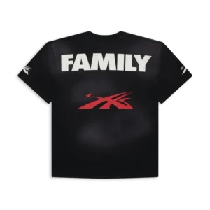 Black/Red Hellstar Sports Family T-Shirt