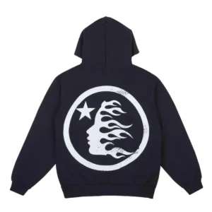 Hellstar Black Zip Up Hoodie