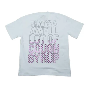 Cough Syrup Baby Bottles Tee White