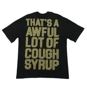Cough Syrup Grenade Tee Black
