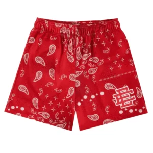 Eric Emanuel EE Basic Short SS25 Red Paisley