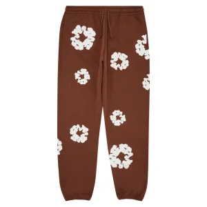 Denim Tears The Cotton Wreath Sweatpants Brown