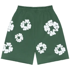 Denim Tears The Cotton Wreath Shorts Green