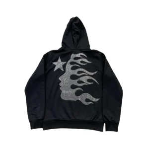 Hellstar Rhinestone Big Logo Classic Hoodie