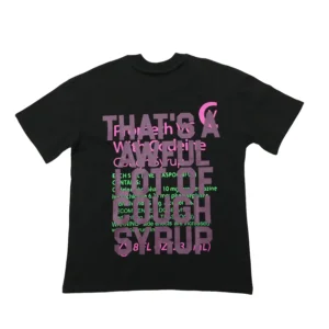 Cough Syrup Rrw Bottle Tee Black