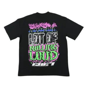 Cough Syrup Rolling Loud Horror Tee Black