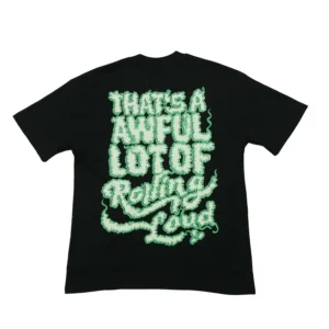 Cough Syrup Rolling Loud Map Tee Black