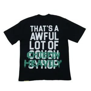 Cough Syrup Coughin Heavily Tee Black