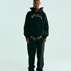 Sp5der VVS Hoodie Black