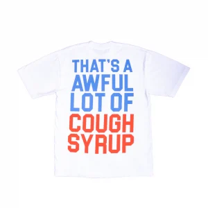 Cough Syrup Breakfast Of Champions Tee White