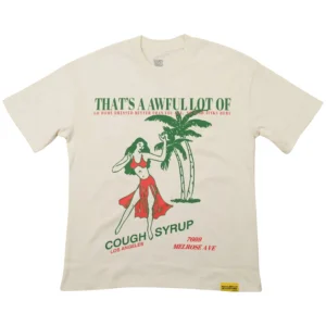 Cough Syrup Hula Tee Cream
