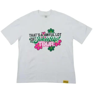 Cough Syrup Jokes Up Tour Tee White
