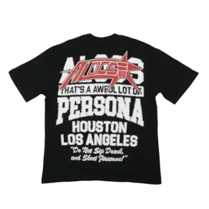 Cough Syrup Persona Tee Black