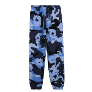 Denim Tears Cotton Wreath Sweatpants Blue Camo