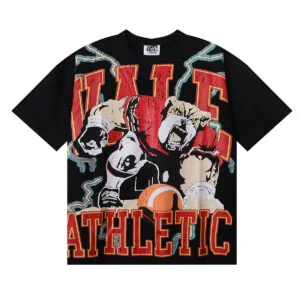 Vale Forever Dogs of War Bulldog Graphic Tee 'Black/Brown/Red'