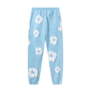 Denim Tears Cotton Wreath Sweatpants Light Blue
