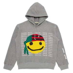 Denim Tears Cotton Wreath Hoodie Grey