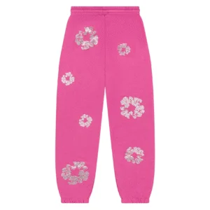 Denim Tears Cotton Wreath Sweatpants Pink