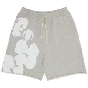 Denim Tears Cotton Wreath Shorts Grey
