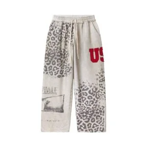 Vale Forever Cheetah Sweats 'Grey'
