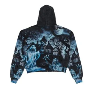 Vale Forever Casper Zip Up Hoodie 'Black'