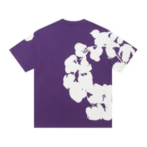 Denim Tears Cotton Wreath T-Shirt Purple