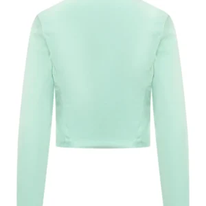 Casablanca Laurel green velor sports jacket