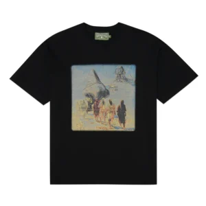 Denim Tears The Met Graphic T-Shirt Black Artwork Print