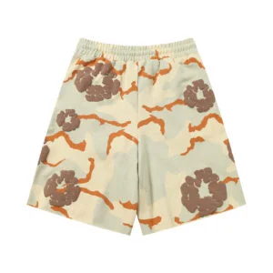 Denim Tears Cotton Wreath Sweatshorts Beige