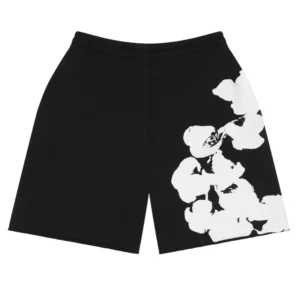 Denim Tears Cotton Wreath Shorts Black