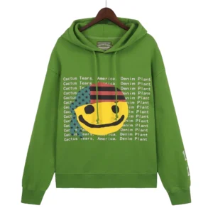 Denim Tears Cotton Wreath Hoodie Green