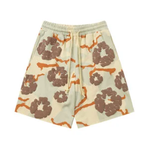 Denim Tears Cotton Wreath Sweatshorts Beige