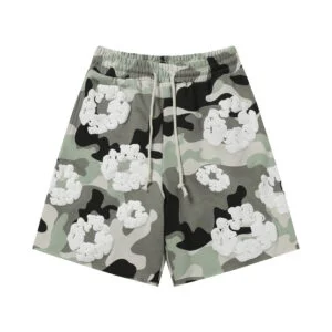 Denim Tears Cotton Wreath Sweatshorts Grey