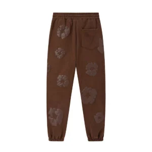 Denim Tears Cotton Wreath Sweatpants Brown