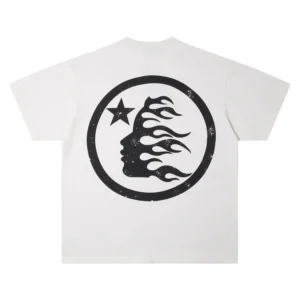 Hellstar Front Logo T-Shirt White