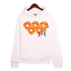 Denim Tears Cotton Wreath Hoodie White