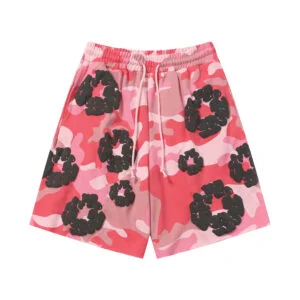 Denim Tears Cotton Wreath Sweatshorts Pink
