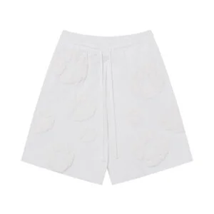 Denim Tears Cotton Wreath Sweatshorts White