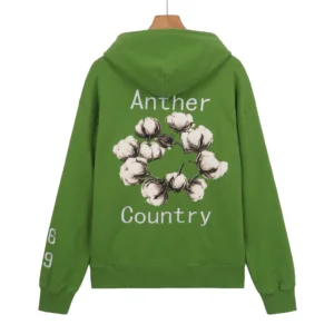 Denim Tears Cotton Wreath Hoodie Green