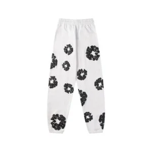 Denim Tears Cotton Wreath Sweatpants White