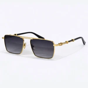 BPS-149C Gold Black Sunglasses