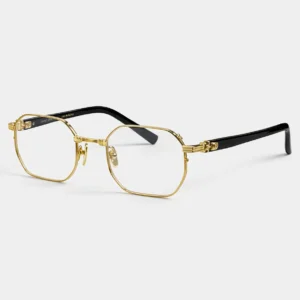 BPX-166 Gold Black Optical Glasses