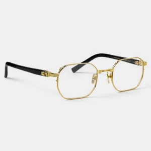 BPX-166 Gold Black Optical Glasses