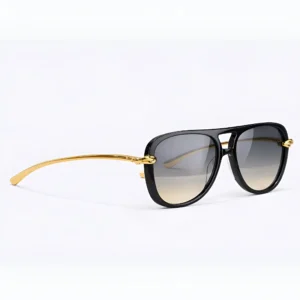 BV1391S Knot Aviator Sunglasses Black