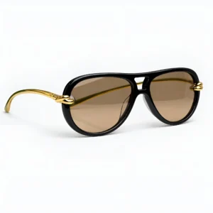 BV1418S Black / Brown Knot Sunglasses