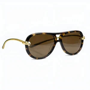 BV1418S Havana / Brown Knot Sunglasses