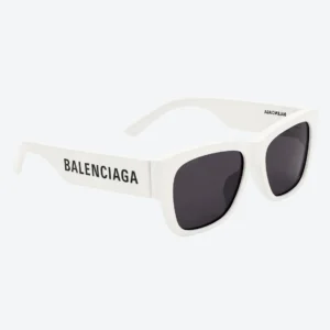 BB0262SA 003 White Sunglasses