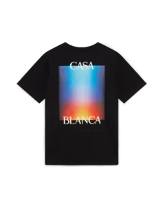 Casablanca Gradient Casa Logo Short Sleeve T‑Shirt