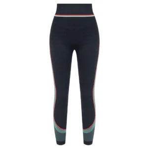 Casablanca Graphic-Print Straight-Leg Silk Trousers